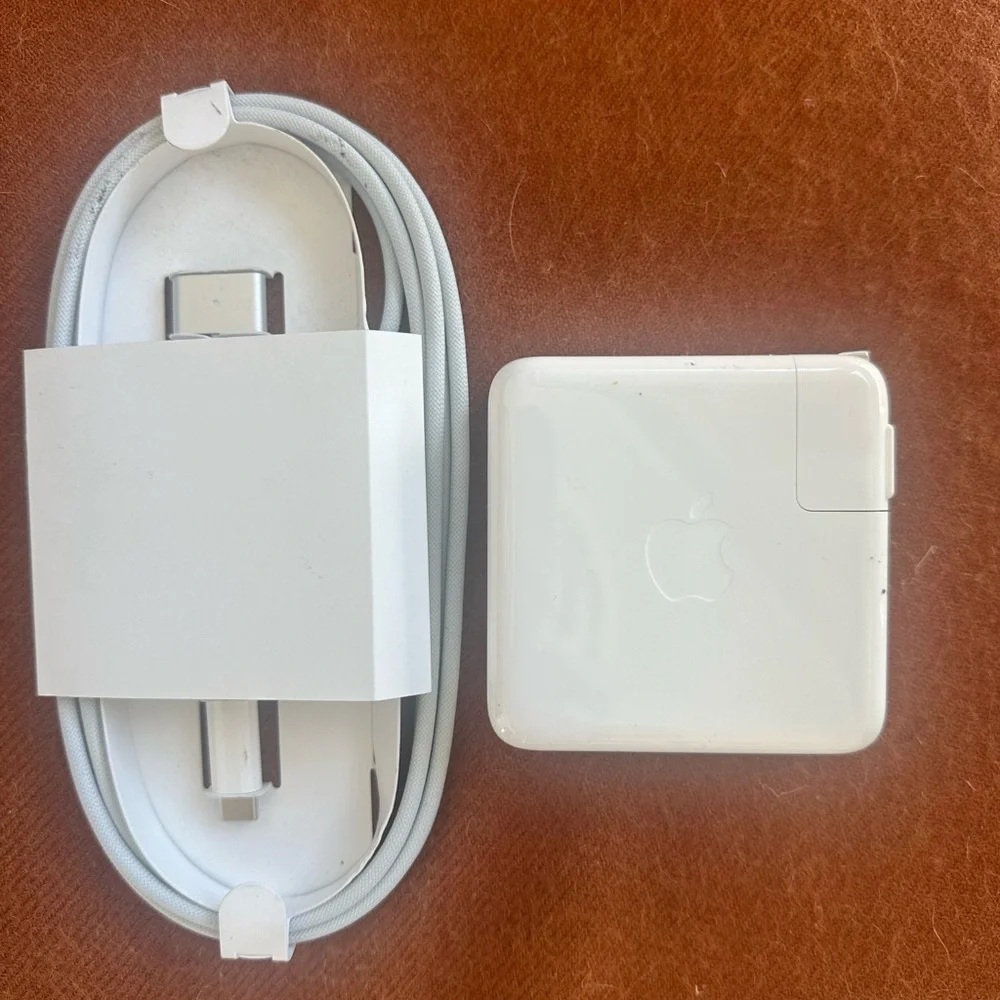 Brand new Mac book charger. 3 foot canvas cord